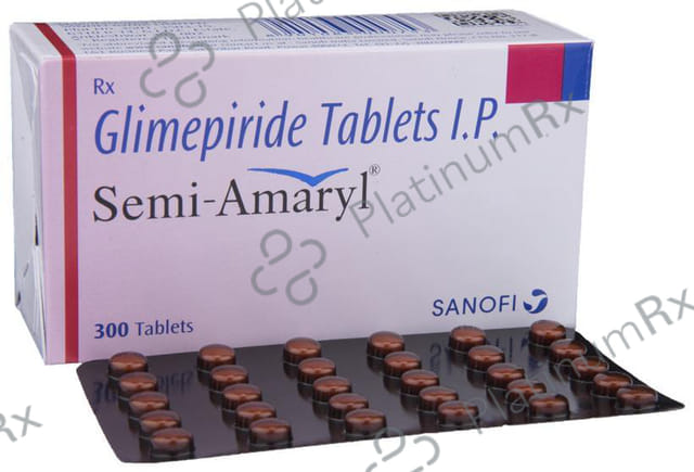 Semi Amaryl 0.5mg Tablet 30s
