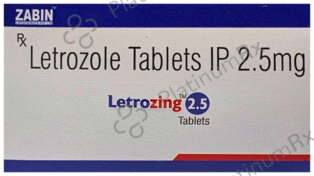 Letrozing 2.5mg Tablet 5s