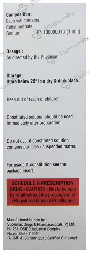 Nicolistin 1MIU Injection