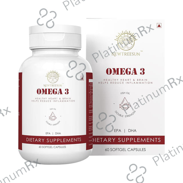 Newtreesun Omega 3 Fish Oil Double Strength Capsule 60s