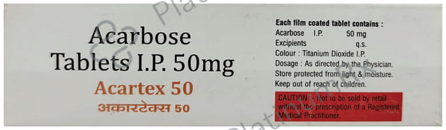 Acartex 50mg Tablet 10s