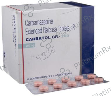Carbatol CR 200mg Tablet ER 10s