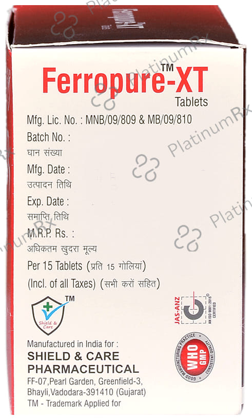Ferropure XT Tablet 15s