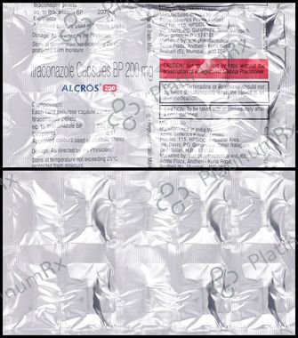 Alcros 200mg Capsule 10s