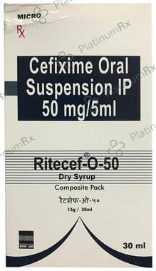 Ritecef O 50mg Dry Syrup 30ml