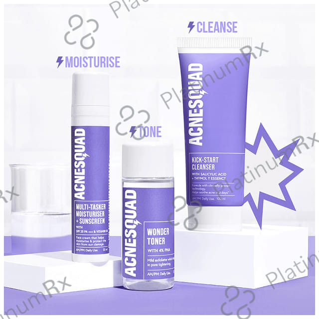 Acnesquad Multi-Tasker Moisturiser + Sunscreen SPF 25 PA+++