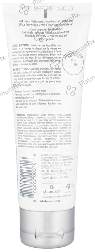 IDC + Pearl Ultra Purifying Gentle Cleansing Gel 120ml