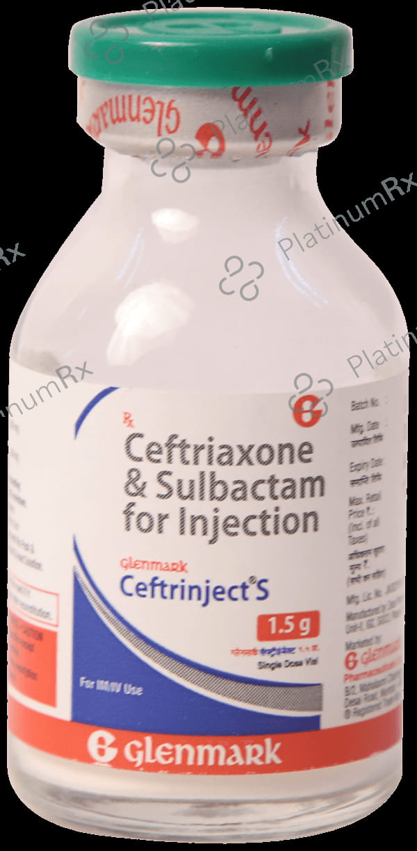 Ceftrinject S 1000/500mg Injection 10ml