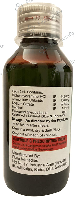 Agrikof SF Syrup 100ml