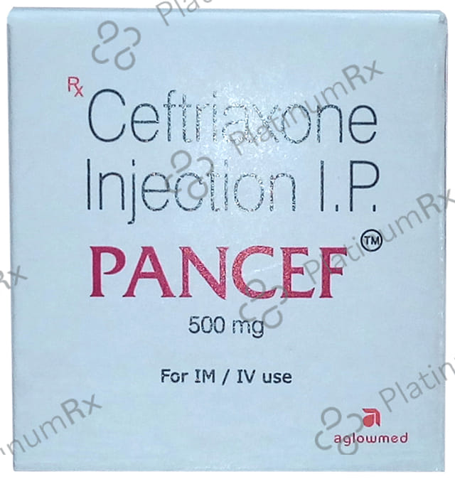Pancef 500mg Injection