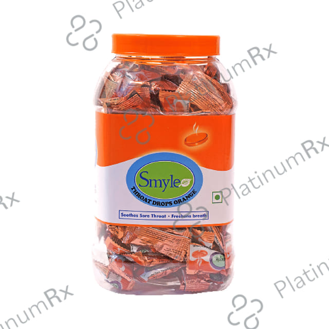 Smyle Throat Drops Orange