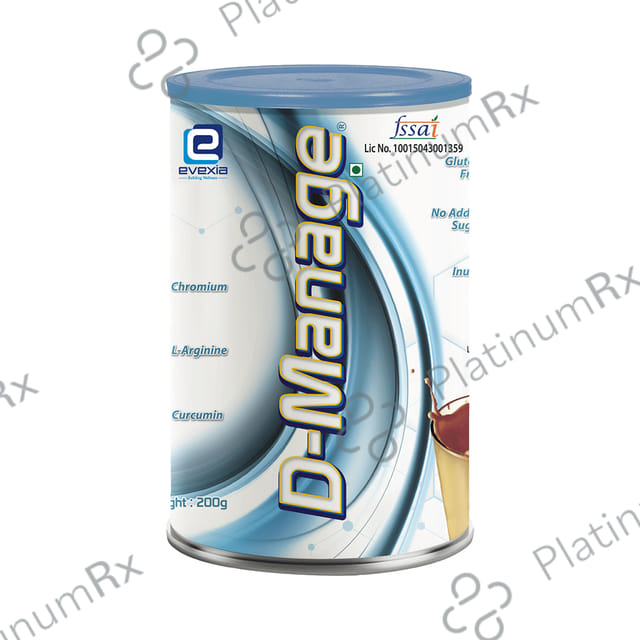 Evexia D Manage Chocolate Flavour Powder 200gm