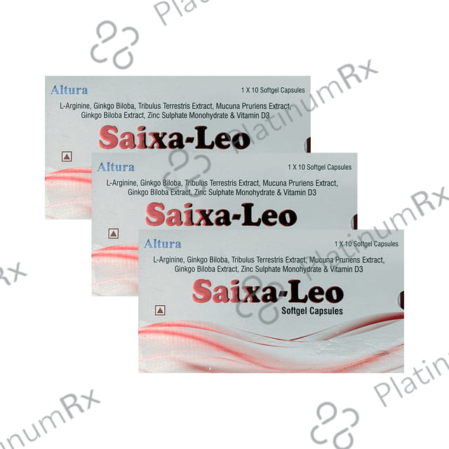 Saixa Leo Soft Gel Capsule (10 Each) 3 strips