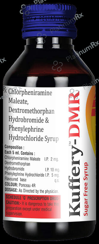 Kuffery DMR Syrup Sugar Free 100ml