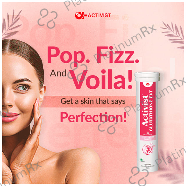 Activist Glutathione Effervescent Tablet 20s