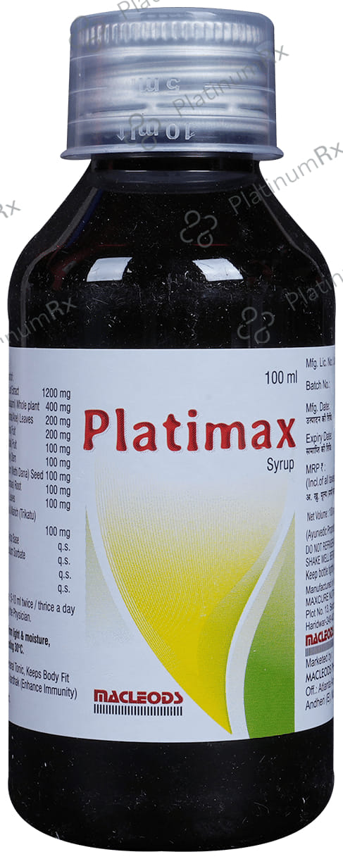 Platimax Syrup 100ml