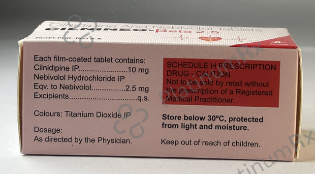 Cilnineo Beta 2.5/10mg Tablet 10s
