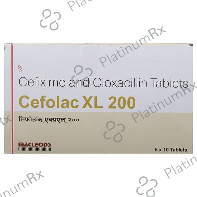 Cefolac XL 200/500mg Tablet 10s