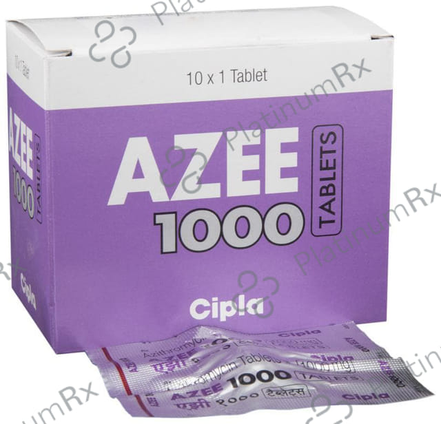 Azee 1000mg Tablet 1s