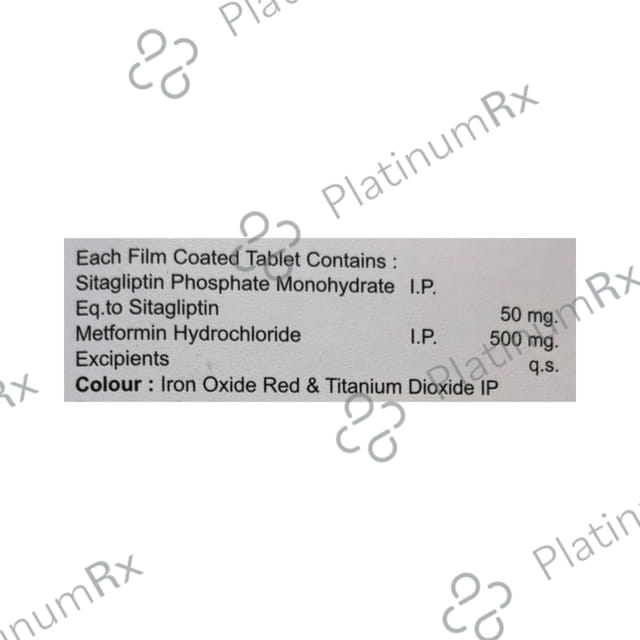 Ptsita M1 500/50mg Tablet 15s