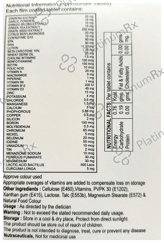 Healing Pharma Healvital 5g Tablet 10s