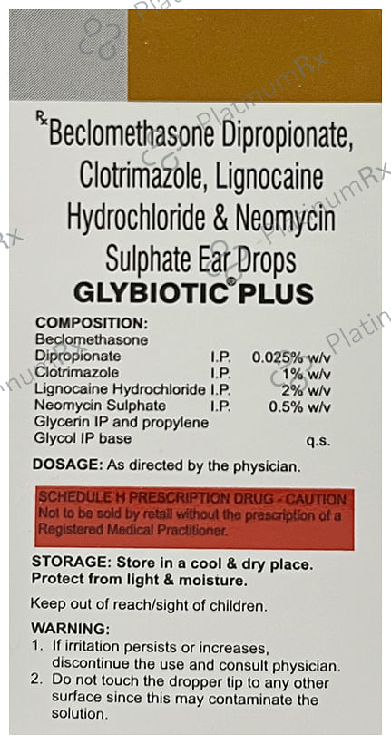 Glybiotic Plus Ear Drop 5ml