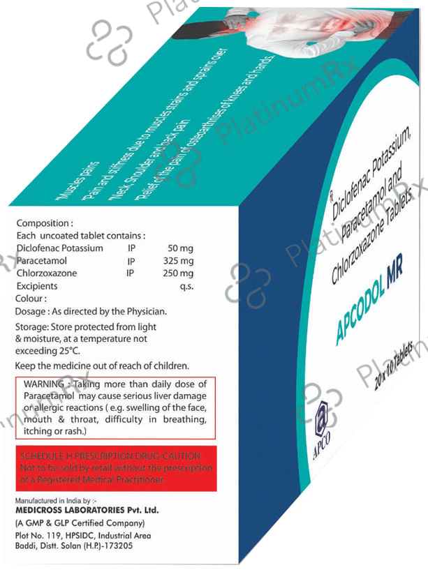 Apcodol MR Tablet 10s