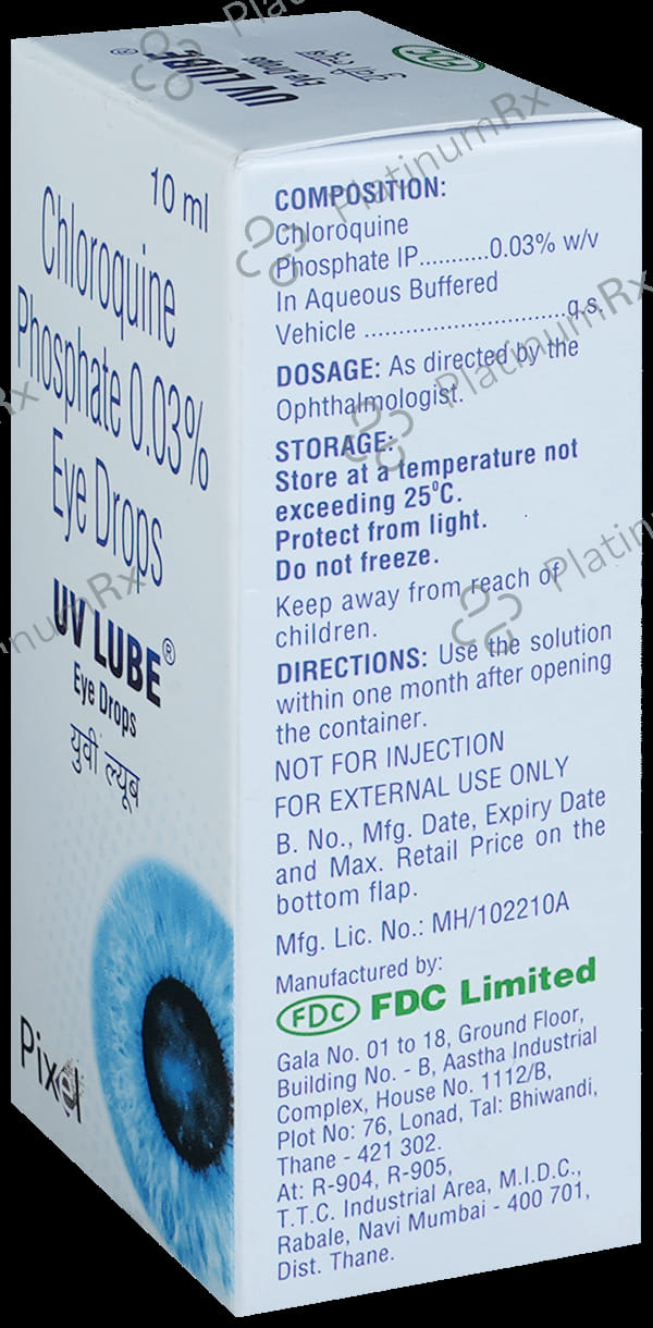 UV Lube Eye Drop 10ml