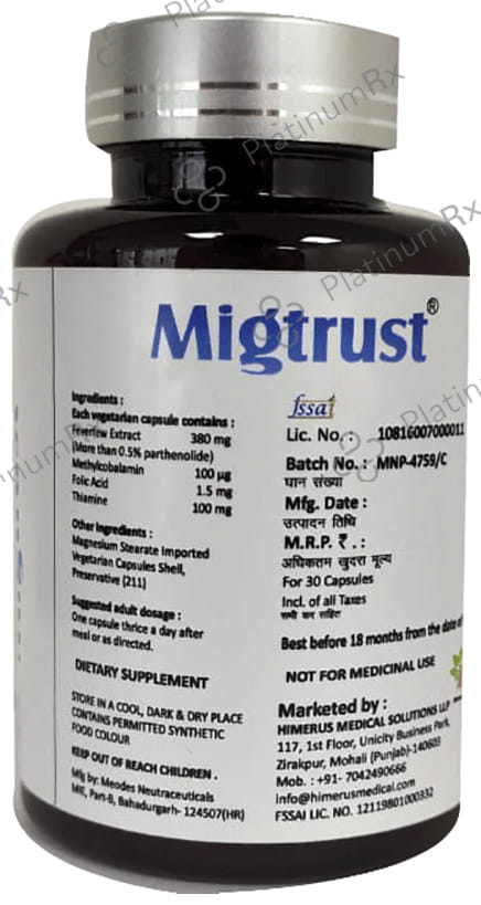 Migtrust Vegetarian Capsule