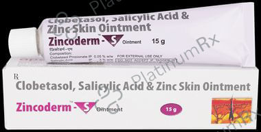 Zincoderm S Ointment 15gm