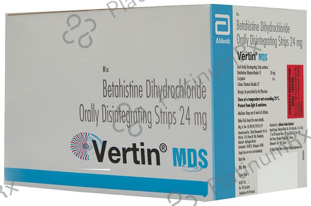 Vertin MDS Orally Disintegrating Strip 10s