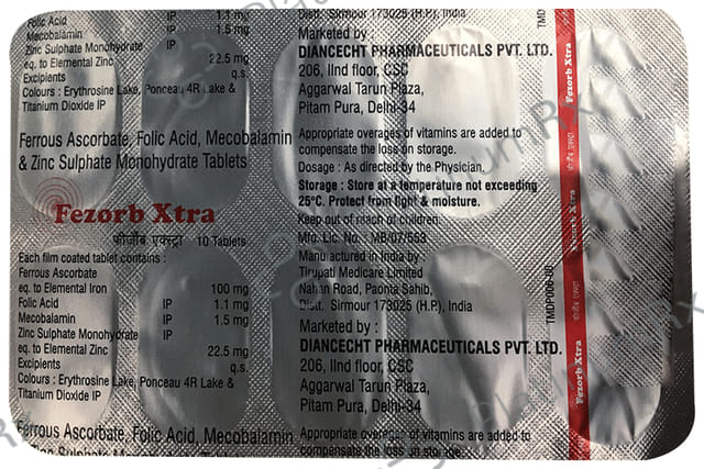 Fezorb Xtra Tablet