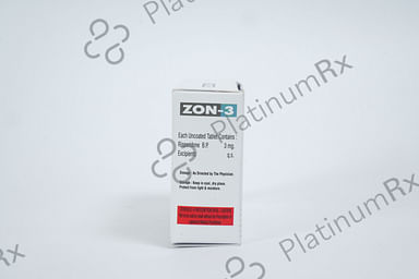 Zon 3mg Tablet 10s