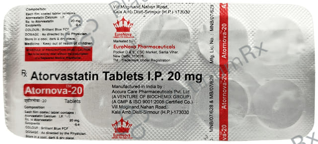 Atornova 20 Tablet
