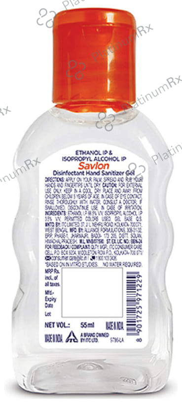 Savlon Hand Sanitizer Gel 55 ml