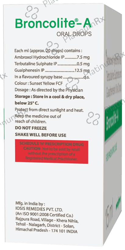 Broncolite A Oral Drop 15ml