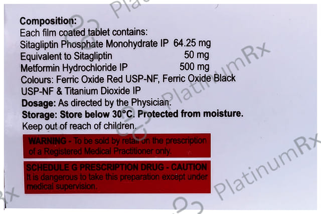Sitamyt M 50/500 Tablet