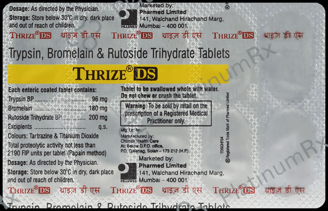 Thrize DS Tablet 10s