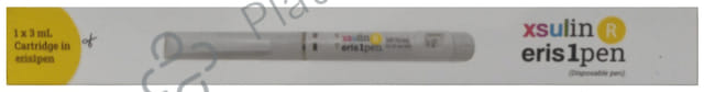Xsulin R (100IU/ml) (1X3ml Disposable Pen / Espipen)