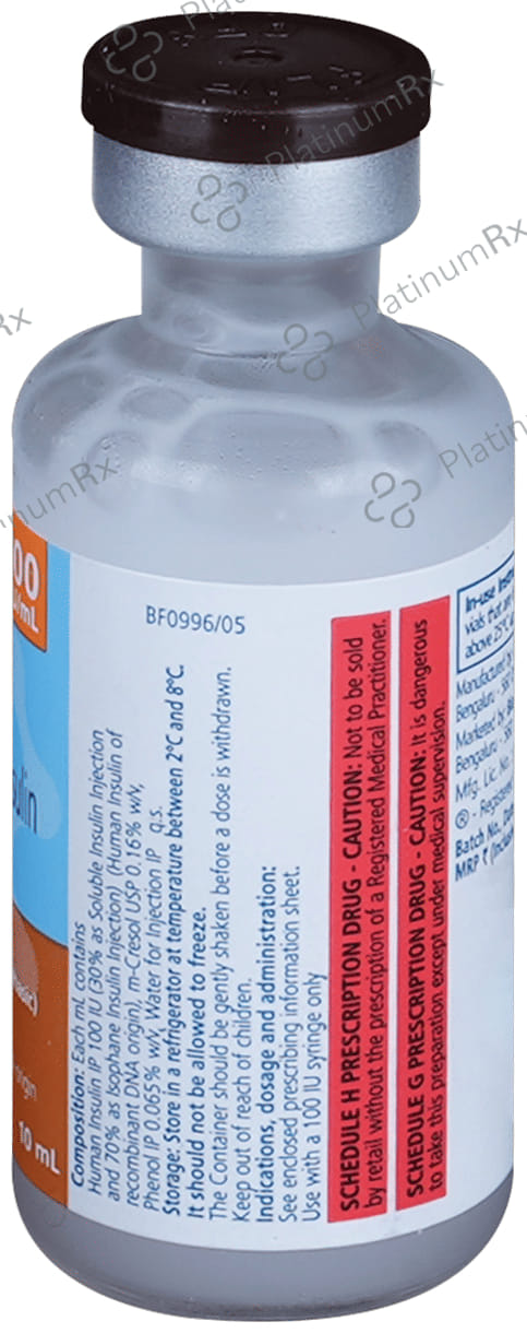 Insugen 30/70 (100 IU/ml) (1*10ml Vial)