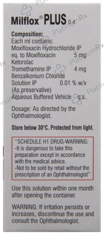 Milflox Plus 0.4% Eye Drop 5ml