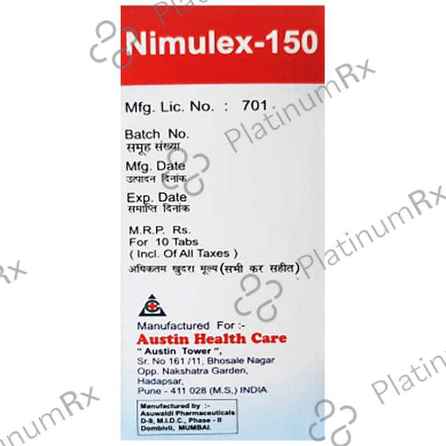 Nimulex 150mg Tablet
