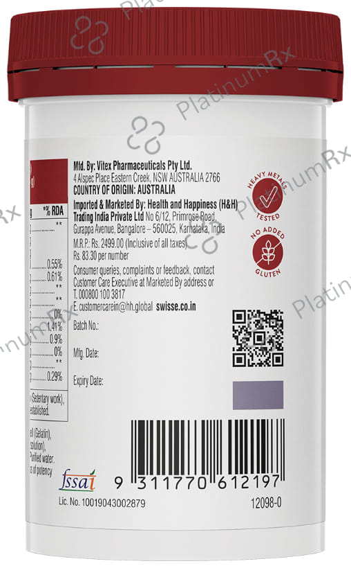 Swisse Ultiboost Clinical Strength Deep Sea Krill Oil Capsule 30s