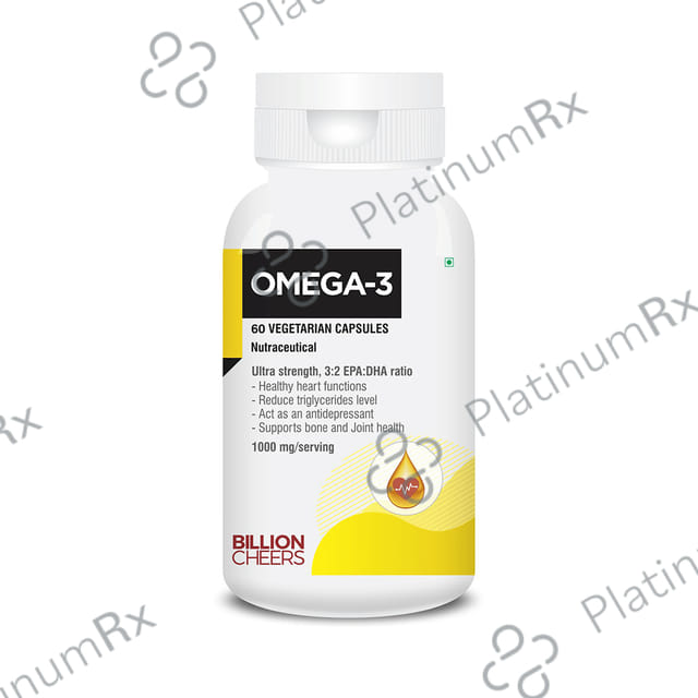 Billion Cheers Omega 3 Vegetarian Capsules