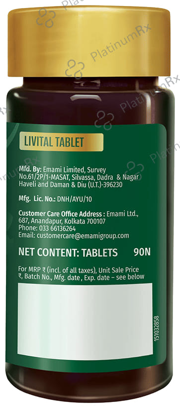 Zandu Livital Tablet 90s