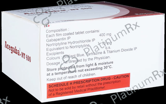 Acegaba NT 400/10mg Tablet 15s