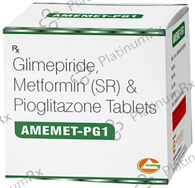 Amemet PG 1 Tablet SR 10s