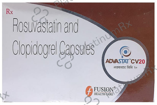 Advastat CV 20/75mg Capsule 10s