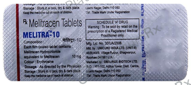 Melitra 10 Tablet