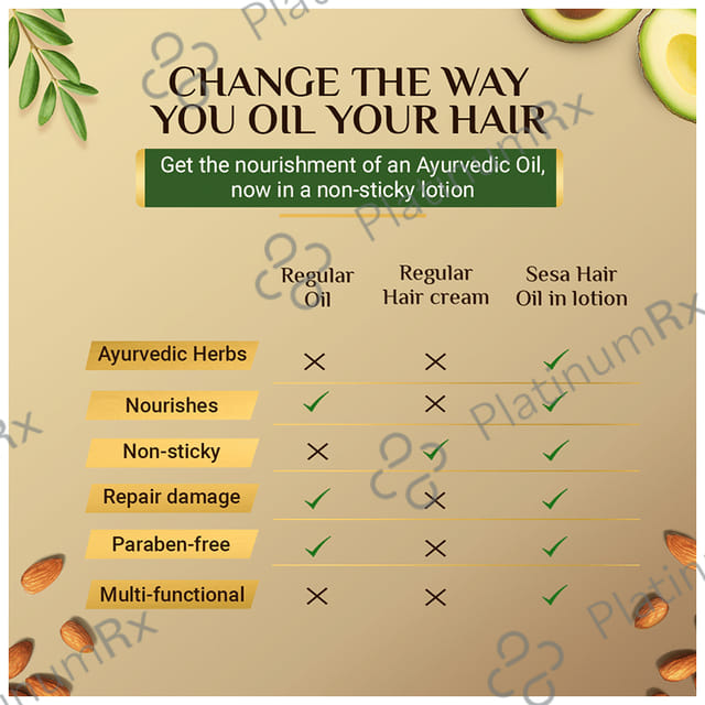 Sesa Hair Oil in Lotion